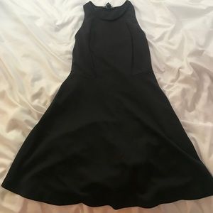 Black skater dress